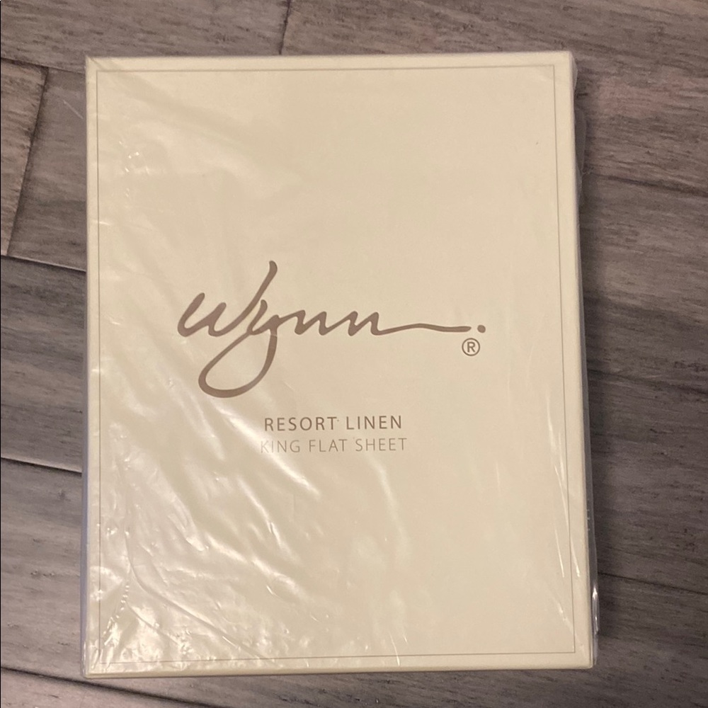 NIB luxury 507 thread count hotel 100% Egyptian cotton king/cal king flat sheet - Picture 3 of 5